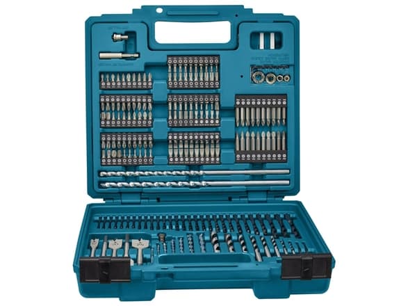 Makita E-11689, Sähkömonitoimityökalu, Poranteräsetti, Metalli, Kivi, Puu, 3 - 10 mm, 4 - 7.5 mm, 3x60, 4x75, 5x85, 6x100, 7x120, 8x120, 10x120, 8x30