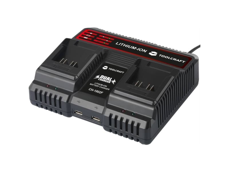 Værktøjs-batteri-opladningsteknik TOOLCRAFT ALG-1100