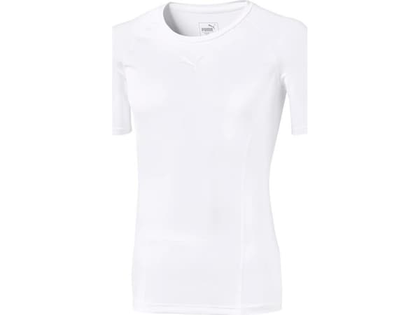 Puma herr Puma LIGA Baselayer Tee SS vit 655918 04 : Storlek - XL