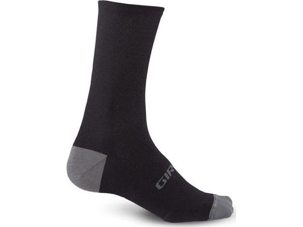 Giro Skarpety GIRO HRC + MERINO WOOL black charcoal roz. L (43-45) (NEW)