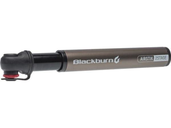 Blackburn Airstik 2 Stage HP HV käsikäyttöinen pumppu 160psi grafiitti (BBN-7085513)