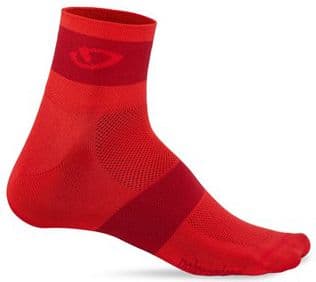 GIRO Socks GIRO COMP RACER red size M (GR-8053376)
