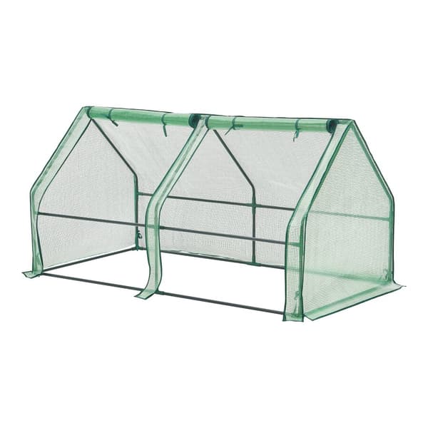 Växthus Nissewaard 180x90x90 cm [en.casa]