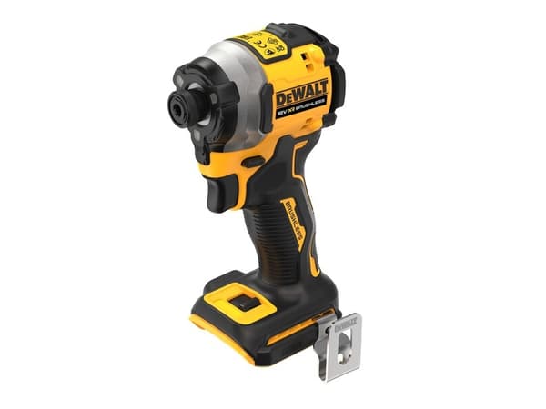 DeWALT DCF850NT, Iskuruuvain, Pistoolikahva, 1/4", Musta, Keltainen, Harjaton, 3250 RPM - SOLO