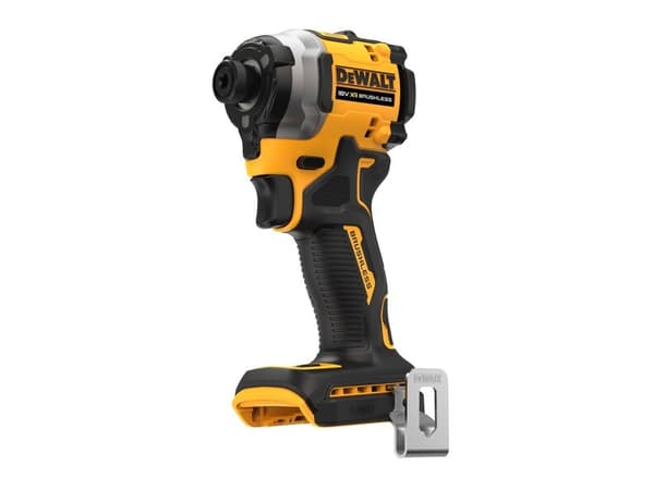 DeWALT DCF850NT, Iskuruuvain, Pistoolikahva, 1/4", Musta, Keltainen, Harjaton, 3250 RPM - SOLO