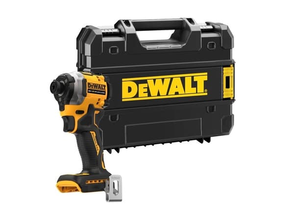 DeWALT DCF850NT, Mutterdragare, Pistolhandtag, 1/4", Svart, Gul, Borstlös, 3250 RPM - SOLO