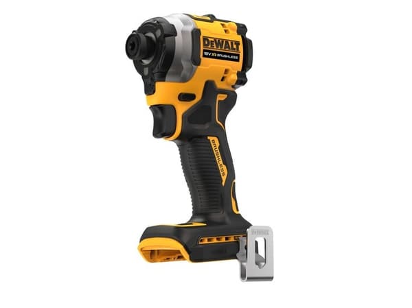 DeWALT DCF850N-XJ, Mutterdragare, Pistolhandtag, Svart, Gul, Bältesklämma, Upphängningshål, 3250 RPM, 1000 RPM