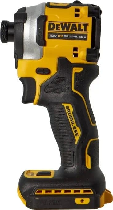 DeWALT DCF850N-XJ, Mutterdragare, Pistolhandtag, Svart, Gul, Bältesklämma, Upphängningshål, 3250 RPM, 1000 RPM