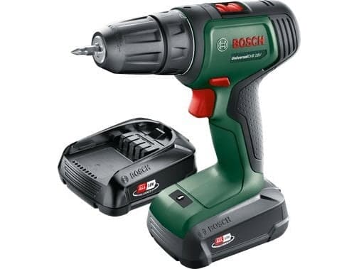 Bosch AKKUSKRUEMASKINE 18V 2X1,5AH S-BOX