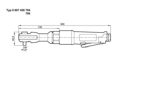 Bosch RUUVIHANKKI 3/8IN 70NM M10
