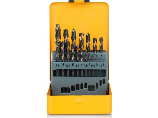 Drill Smart porasarja hss metalliin 19 kpl SM-11-KPL19