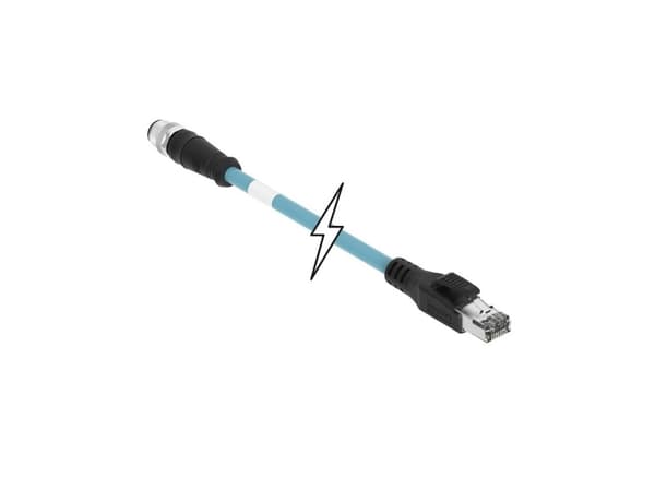 Molex ENET-johtosarjat, M12 1300480373 WOD