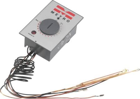 METRO THERM Styreboks med 65° termostat til vandvarmer.