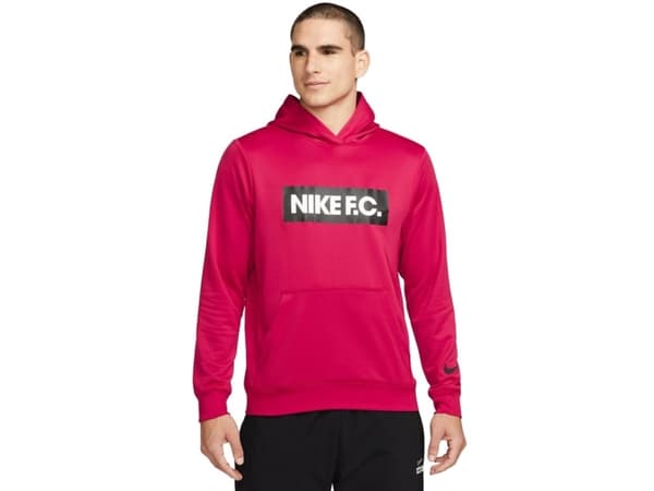 Miesten paita Nike NK DF FC Libero Hoodie vaaleanpunainen DC9075 614 (2XL)
