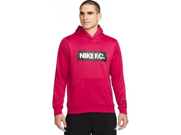 Miesten paita Nike NK DF FC Libero Hoodie vaaleanpunainen DC9075 614 (2XL)