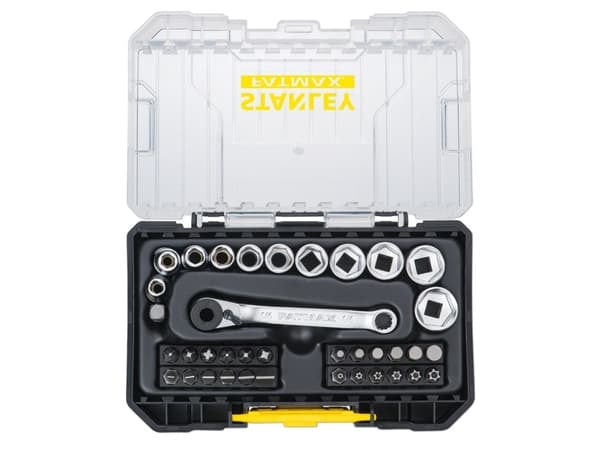 Stanley FMMT19101-0, 36 kpl, kuusiokolo (metrinen), Phillips, Tähtiruuvimeisseli, Avaava, Torx, PH 1,PH 2,PH 3, PZ 1,PZ 2,PZ 3, 3,4,5,6,7,8 mm, T10,T