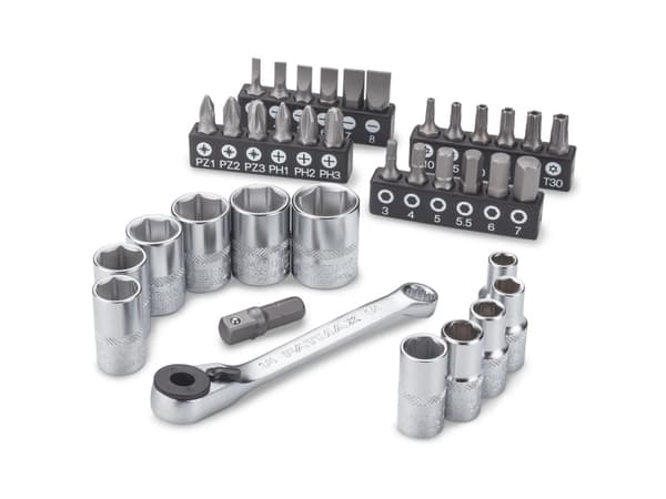 Stanley FMMT19101-0, 36 kpl, kuusiokolo (metrinen), Phillips, Tähtiruuvimeisseli, Avaava, Torx, PH 1,PH 2,PH 3, PZ 1,PZ 2,PZ 3, 3,4,5,6,7,8 mm, T10,T