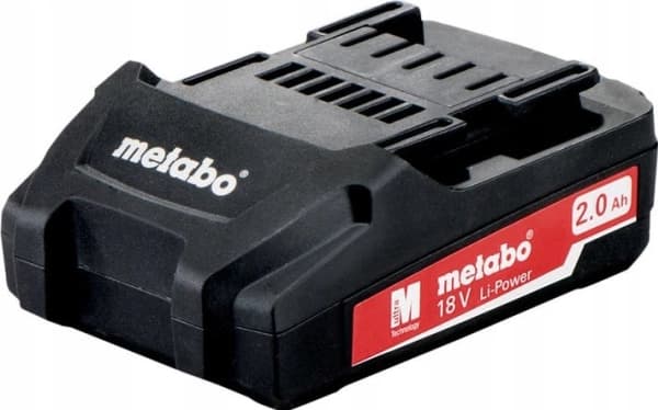 Metabo 625026000, Batteri, Litium-Ion (Li-Ion), 2 Ah, 18 V, Metabo, Borr
