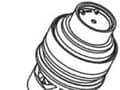 Pikkukuva 1 / 3: Frese alpha insertti - DN15-DN20/40l/h aukon kanssa/ aukko