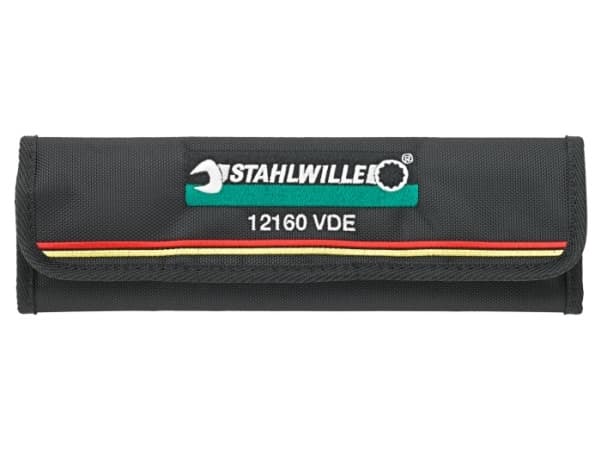 STAHLWILLE 12160/6 VDE, Kromiseosteräs, Punainen, 10,13,14,17,19,22 mm, DIN EN 60900, 950 g, 6 kpl