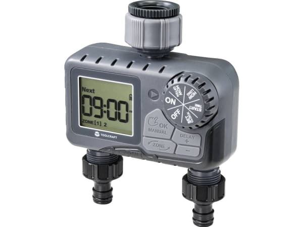 TOOLCRAFT Duo TO-7153944 Bevattningsdator