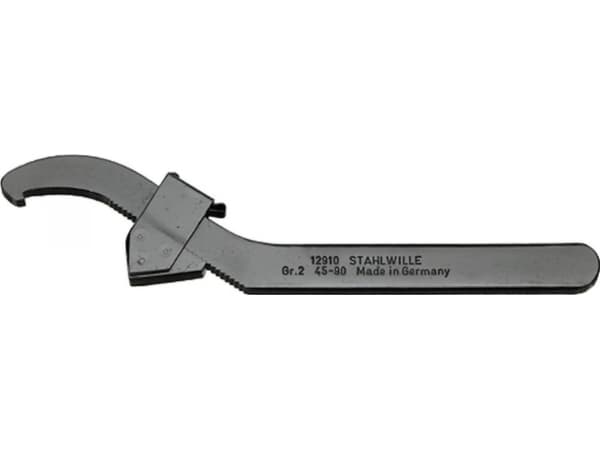 STAHLWILLE 12910 1, Koukkuavain, musta, 20,42 mm, 90 g, 1 kpl