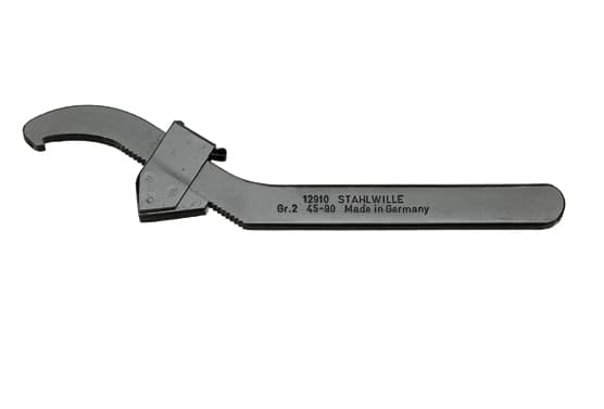 STAHLWILLE 12910 1, Koukkuavain, musta, 20,42 mm, 90 g, 1 kpl