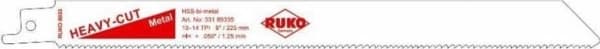 Sager RUKO 8933 HSS 225x18x1,25mm Z10-14tpi