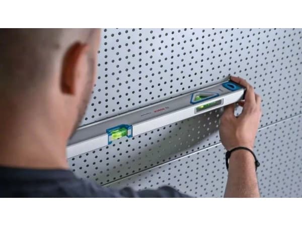 Bosch 1 600 A01 V3Y, Puusepän vatupassi, 0,6 m, Hopea, 0,5 mm/m, Alumiini, 600 mm