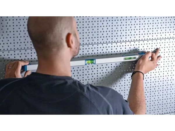 Bosch 1 600 A01 V3Y, Puusepän vatupassi, 0,6 m, Hopea, 0,5 mm/m, Alumiini, 600 mm