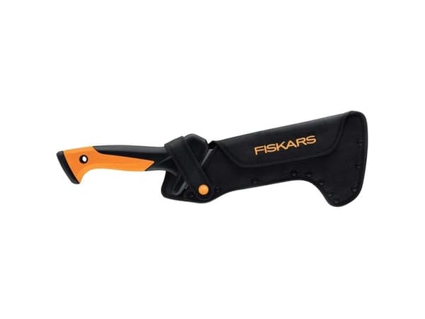 Fiskars 1051233, Kaarisaha, Puu, Ruostumaton teräs, Musta, Oranssi, Hopea, Musta, Oranssi, 1 kpl