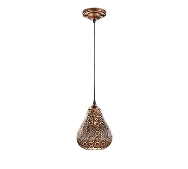 Hanging lamp Trio Ceiling lamp copper kitchen Trio JASMIN 303700162