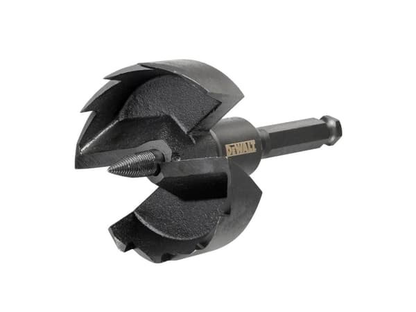 DeWALT DT4587-QZ, Borr, Forstnerborr, Högerrotation, 7,4 cm, Trä, Gul, Svart, Rostfritt stål