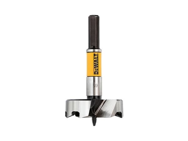 DeWALT DT4587-QZ, Borr, Forstnerborr, Högerrotation, 7,4 cm, Trä, Gul, Svart, Rostfritt stål