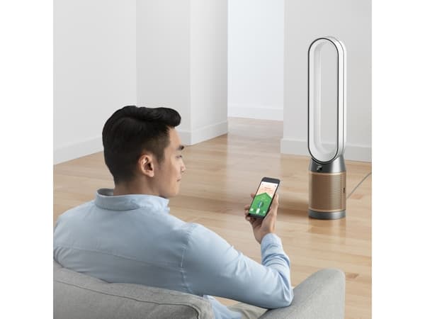 Dyson Purifier Cool Formaldehyde - Bladlös kylfläkt/renare - golvstående - vit/guld