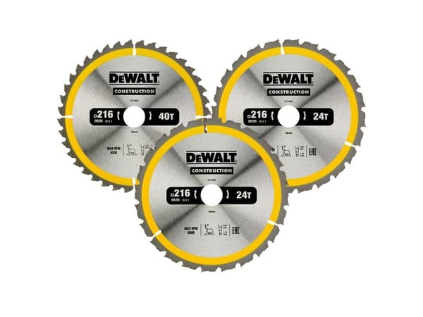 DeWALT DT1962-QZ, Trä, 21,6 cm, 1,7 mm, 7000 RPM, 2,6 mm, DeWALT