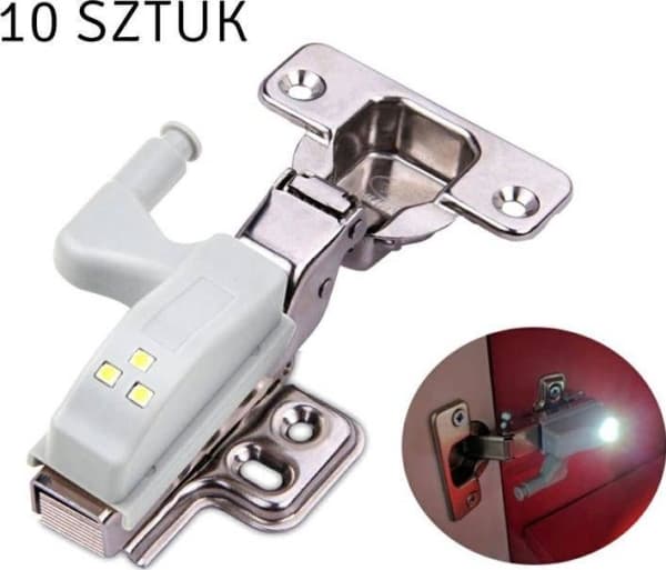 ECpower ZD23F MÖBLERSLAMPA 3 x LED PÅ HÄNG GRÅ