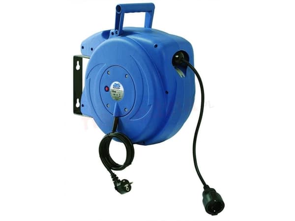 AS Schwabe Extension cord with a reel 15 m AS-SCHWABE 3G1,5 vinyl