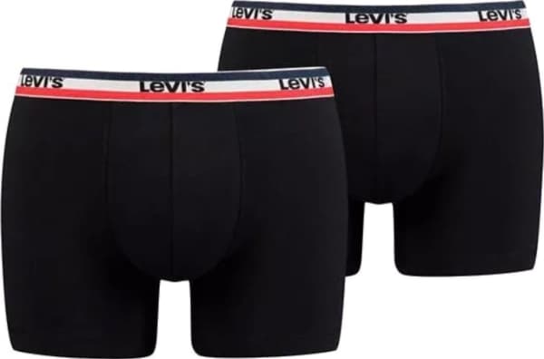 Levi`s Levi's Boxer 2 Pairs Briefs 37149-0204 svart S