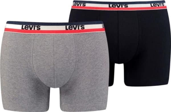 Levi`s Levi's Boxer 2 Pairs Briefs 37149-0202 svart S