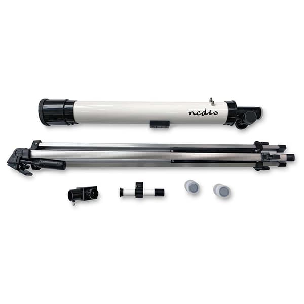 Kaukoputki jalustalla - Aukko: 50 mm Polttoväli: 600 mm