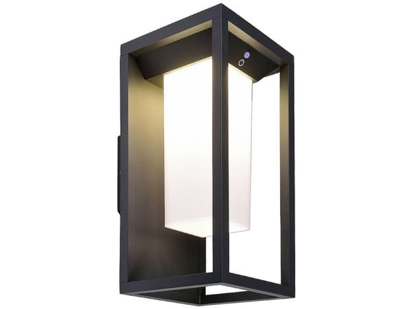 Deko Light Samas Solar 731122 Solar-væglampe 2.2 W Varmhvid Mørkegrå