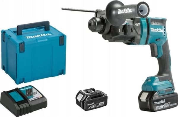 Makita rotary hammer with forging option 18V 1.7J 2x5.0Ah (DHR182RTJ)