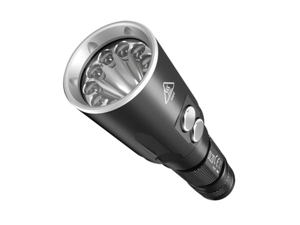 Nitecore DL20, Käsikokoinen taskulamppu, Musta, LED, 1000 lm, 12400 cd, 223 m