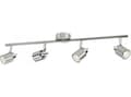 Miniatyrbilde 2 av 3: Philips Essentials Meranti-spotlys til tak/vegg, 4 stk., Overflateegnet, GU10, 4 ampuller, LED, 220-240 V, Kromfarget
