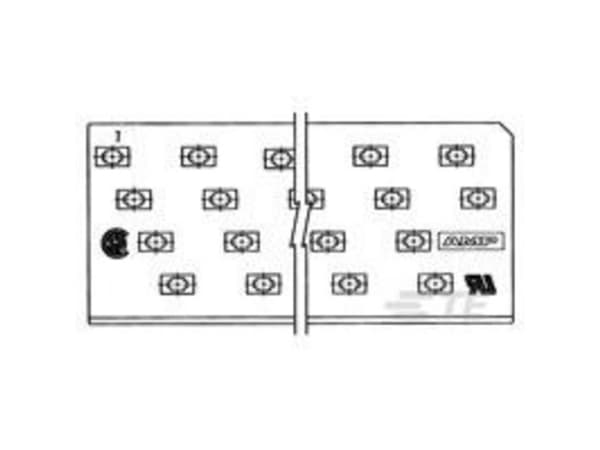 Stiftlister, stiklister TE AMP Miscellaneous Military Type Products 111359-1 TE Connectivity Indhold: 1 stk
