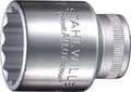 Miniatyrbild 4 av 5: Stahlwille 50 28 3010028 Dubbel sexkantsuttag 28 mm 1/2 (12,5 mm)