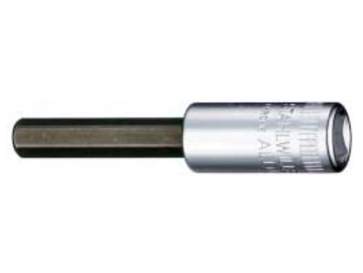 STAHLWILLE 01050003, Stikkontakt, 1/4", Metrisk, 5 hoder, 3 mm, Kromvanadiumstål