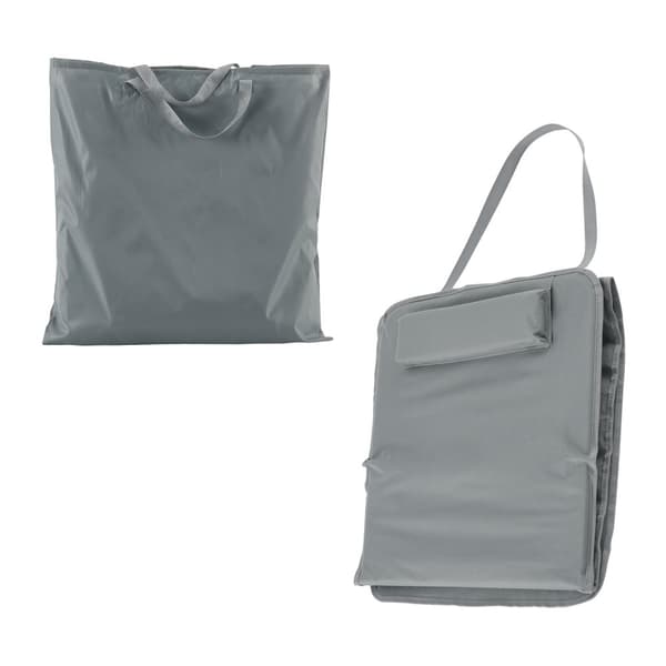 Strandmadrass Cellorigo set om 2 mörkgrå 160x49 cm [en.casa]