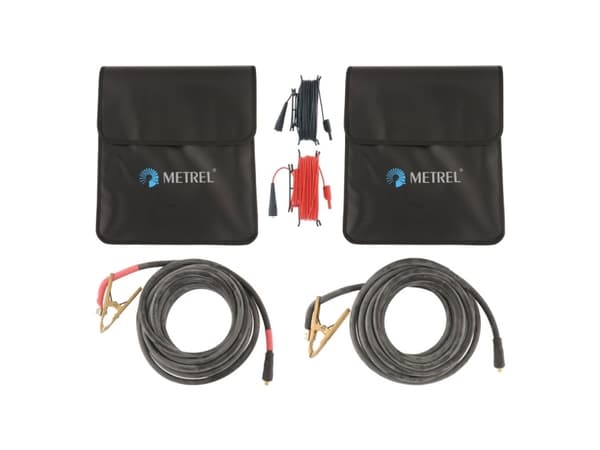 Metrel S 2052 Testledningssats [Bananplugg 4 mm - Krokodilklämma] 1 st